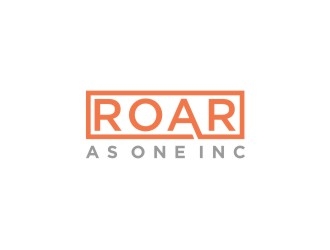 ROAR As One, Inc. logo design by bricton
