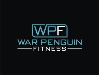 War Penguin Fitness logo design by bricton