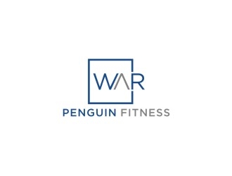 War Penguin Fitness logo design by bricton