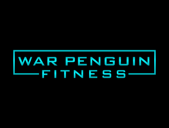 War Penguin Fitness logo design by hidro