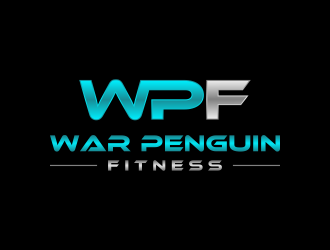 War Penguin Fitness logo design by salis17