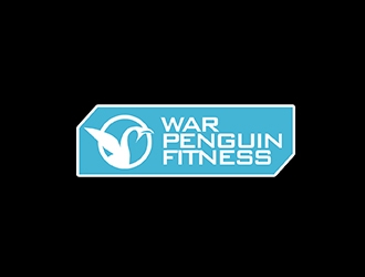 War Penguin Fitness logo design by marshall