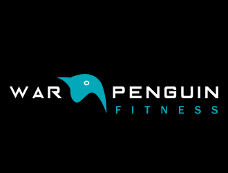 War Penguin Fitness logo design by DPNKR