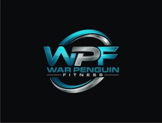 War Penguin Fitness logo design by agil