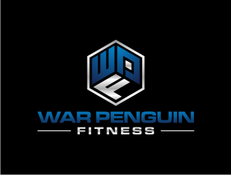 War Penguin Fitness logo design by dewipadi