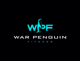 War Penguin Fitness logo design by huma