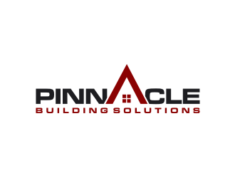 pinnacle building solutions logo design by mbamboex