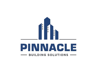 pinnacle building solutions logo design by Fear