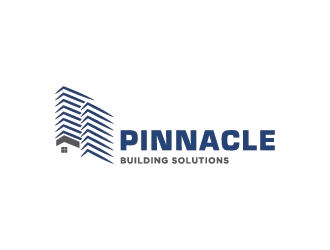 pinnacle building solutions logo design by Fear