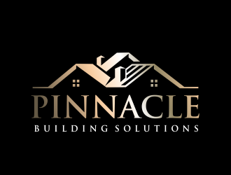 pinnacle building solutions logo design by AisRafa