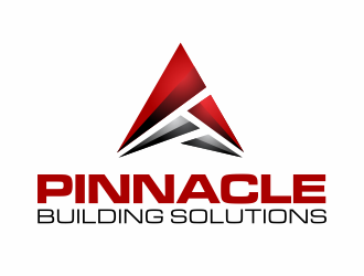 pinnacle building solutions logo design by agus