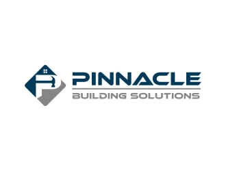 pinnacle building solutions logo design by cikiyunn