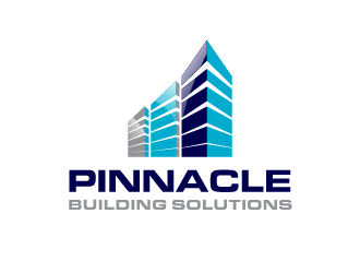 pinnacle building solutions logo design by PRN123