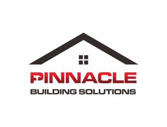 pinnacle building solutions logo design by huma