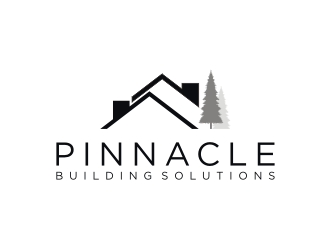 pinnacle building solutions logo design by RatuCempaka