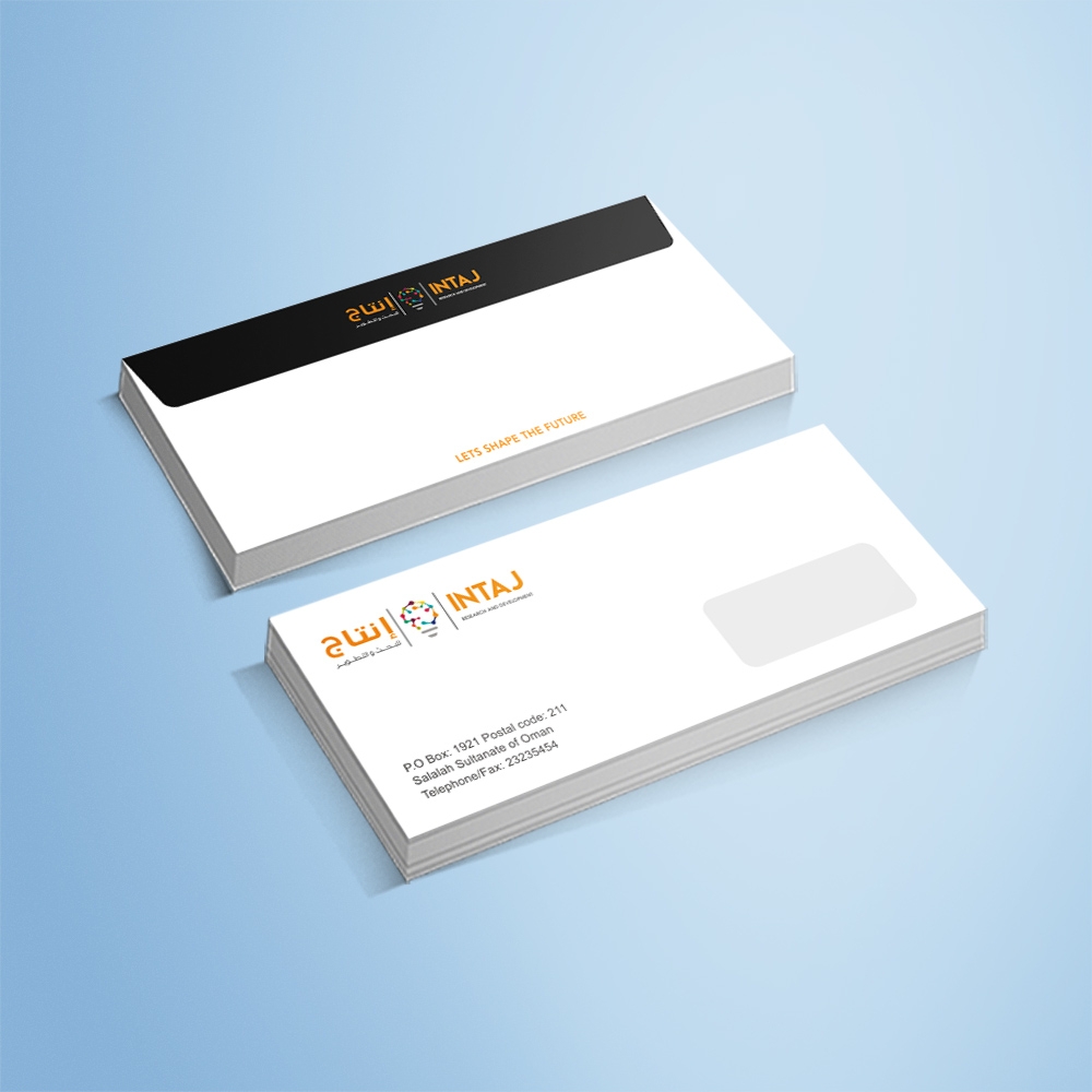 Intaj Research and Development logo design by Kindo