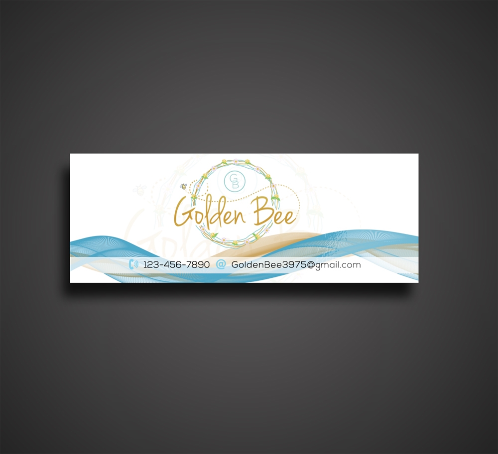Golden Bee logo design by aamir