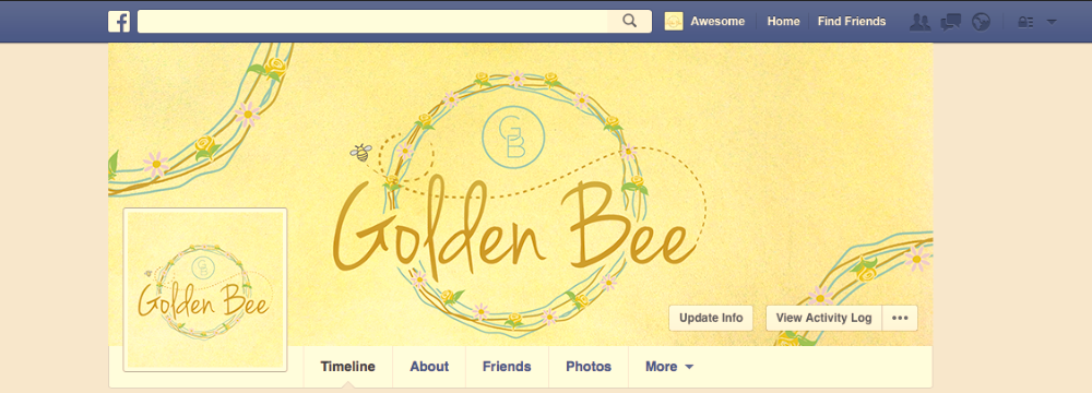 Golden Bee logo design by Roco_FM