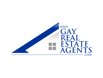 www.GayRealEstateAgents.com logo design by ekitessar