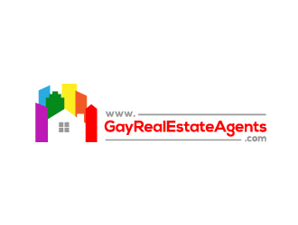 www.GayRealEstateAgents.com logo design by grea8design