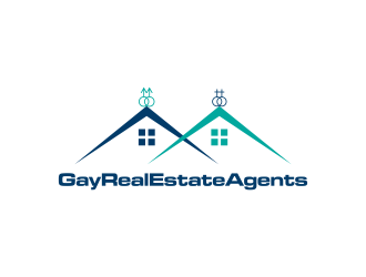 www.GayRealEstateAgents.com logo design by qqdesigns