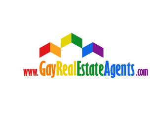 www.GayRealEstateAgents.com logo design by rahppin