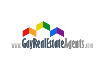 www.GayRealEstateAgents.com logo design by rahppin
