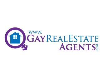 www.GayRealEstateAgents.com logo design by jaize