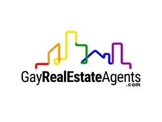 www.GayRealEstateAgents.com logo design by Coolwanz