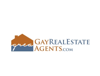 www.GayRealEstateAgents.com logo design by MarkindDesign