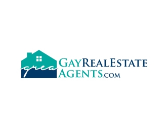 www.GayRealEstateAgents.com logo design by MarkindDesign