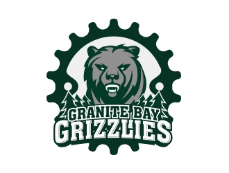 Granite Bay Grizzlies logo design by MarkindDesign
