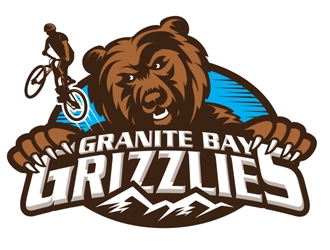 Granite Bay Grizzlies logo design by logoguy