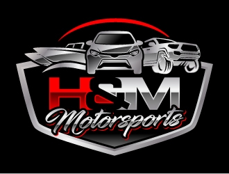 H&M Motorsports logo design by jaize