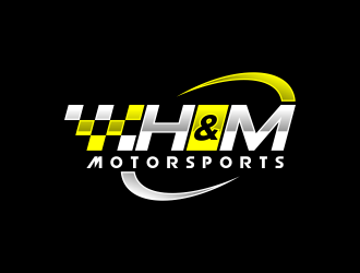 H&M Motorsports logo design by pakderisher