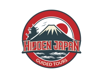 Hidden Japan logo design by MarkindDesign