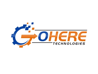 GOHERE Technologies logo design by fantastic4