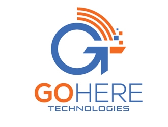 GOHERE Technologies logo design by logoguy
