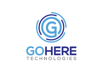 GOHERE Technologies logo design by JoeShepherd