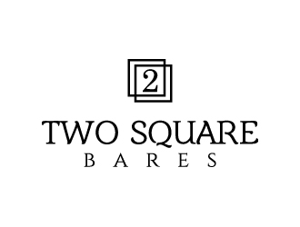 Two square bares         (2▪️ logo design by jaize