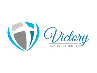 Victory Baptist Church logo design by aldesign