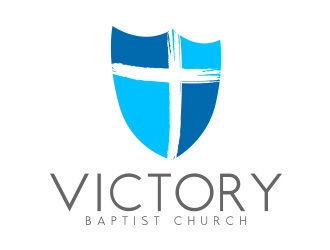 Victory Baptist Church logo design by daanDesign