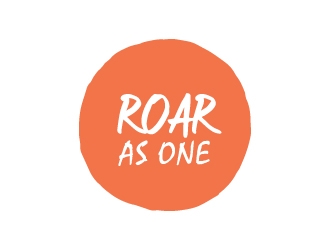 ROAR As One, Inc. logo design by Boomstudioz
