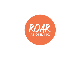 ROAR As One, Inc. logo design by rief