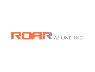 ROAR As One, Inc. logo design by ROSHTEIN