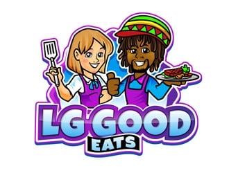 LG Good Eats logo design by DreamLogoDesign