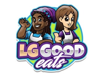 LG Good Eats logo design by DreamLogoDesign