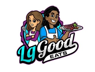 LG Good Eats logo design by DreamLogoDesign