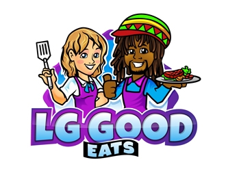 LG Good Eats logo design by DreamLogoDesign