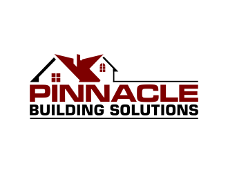 pinnacle building solutions logo design by pakNton